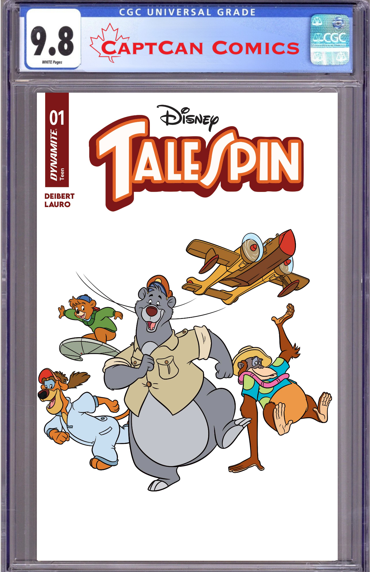 TALESPIN #1 CVR C ANIMATION ART VAR