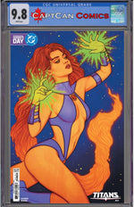 TITANS #21 CVR E JENNY FRISON INTERNATIONAL WOMENS DAY STARFIRE CARD STOCK VAR thumbnail