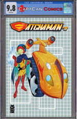 GATCHAMAN #9 CVR B CHRIS BATISTA BLUEPRINT JINPEI AND G-4 VAR thumbnail