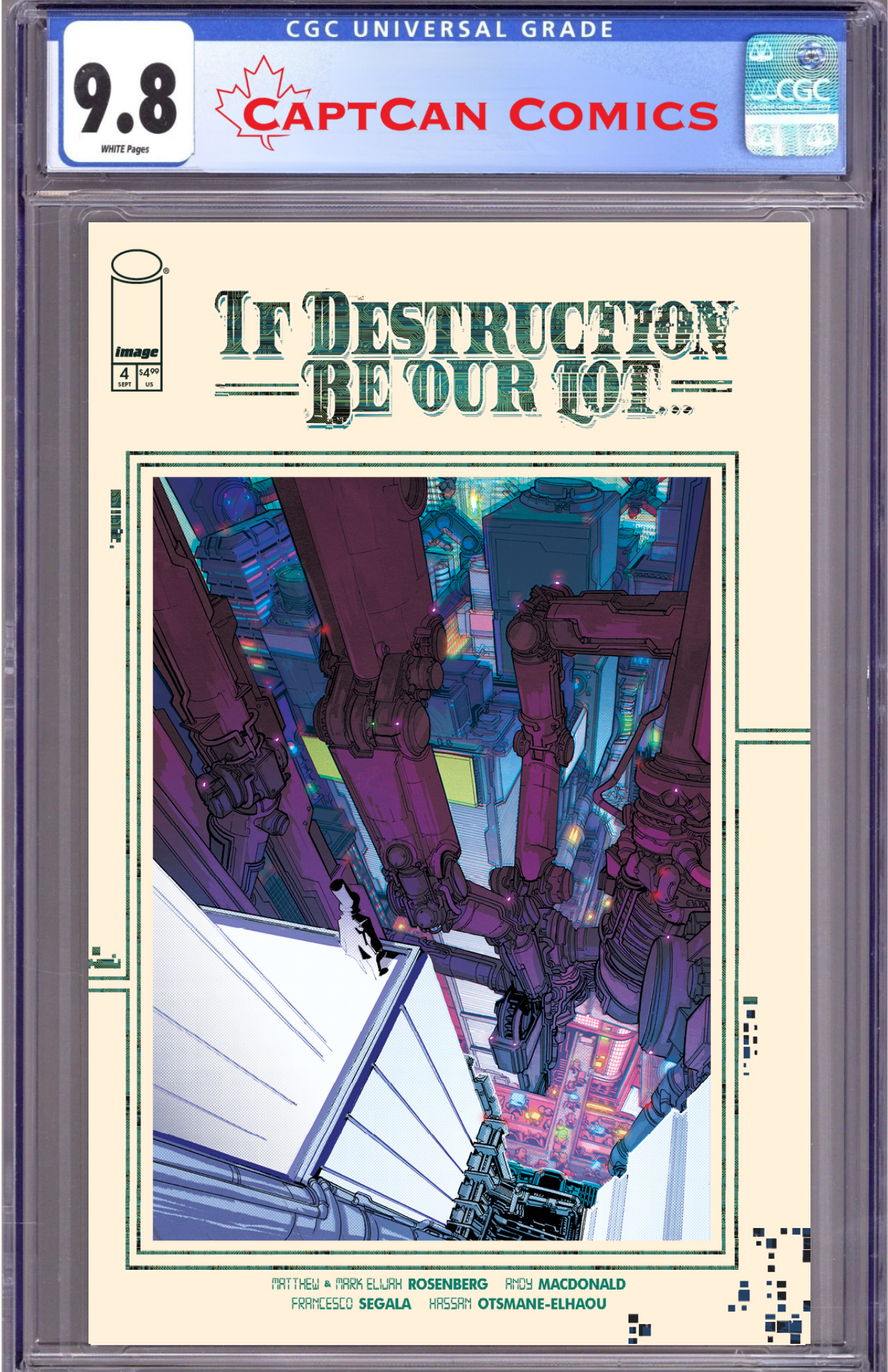 IF DESTRUCTION BE OUR LOT #4 CVR A ANDY MACDONALD & FRANCESCO SEGALA (MR)