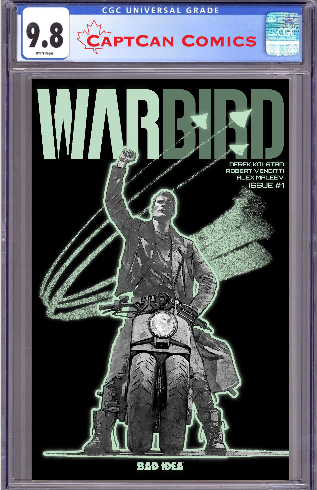 WARBIRD #1 (OF 4) CVR D ALEX MALEEV GLOW IN THE DARK VAR