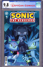 SONIC THE HEDGEHOG #91 COVER A (KIM) thumbnail