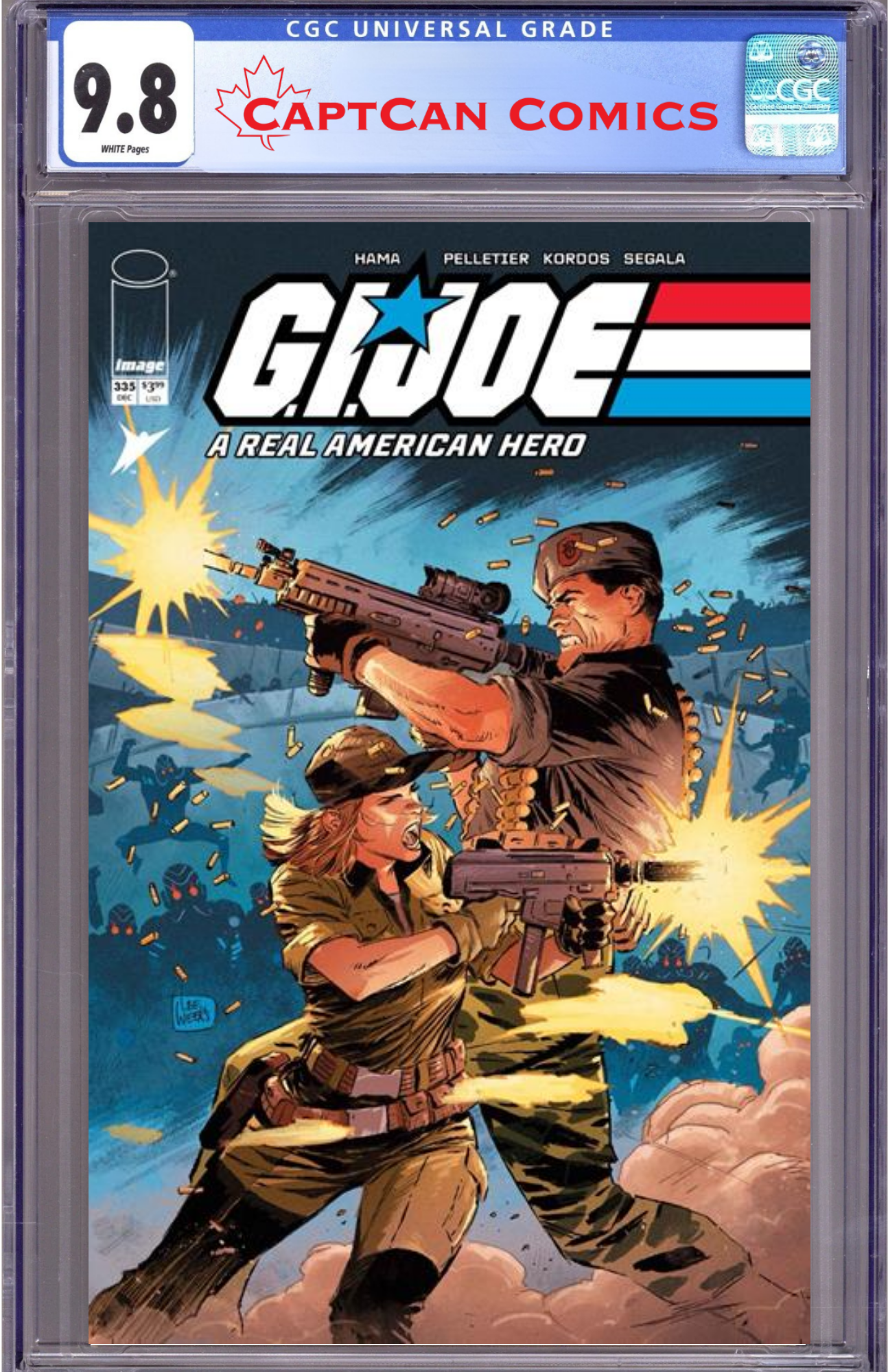 GI JOE A REAL AMERICAN HERO #335 CVR A LEE WEEKS & MIKE SPICER