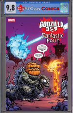 GODZILLA VS FANTASTIC FOUR #1 SKOTTIE YOUNG VAR thumbnail