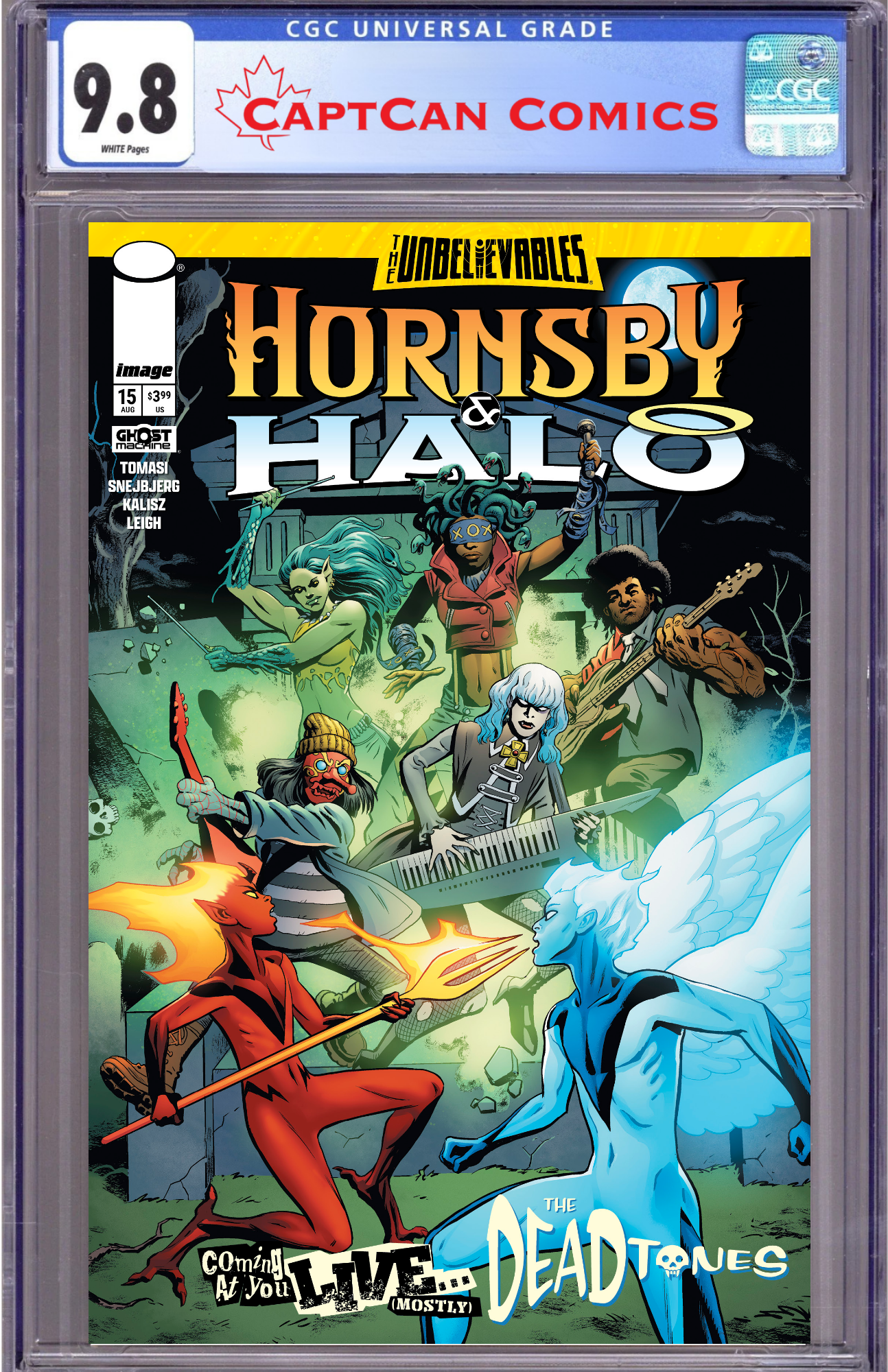 HORNSBY & HALO #15 CVR A PETER SNEJBJERG & JOHN KALISZ
