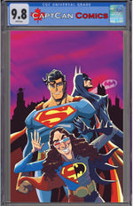 BATMAN SUPERMAN WEIRD AL WORLDS WEIRDEST #1 (ONE SHOT) CVR D JERRY GAYLORD CARD STOCK VAR thumbnail