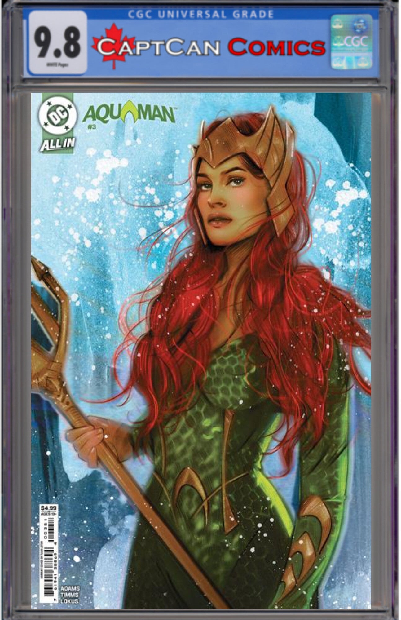 AQUAMAN #3 CVR B TULA LOTAY CARD STOCK VAR