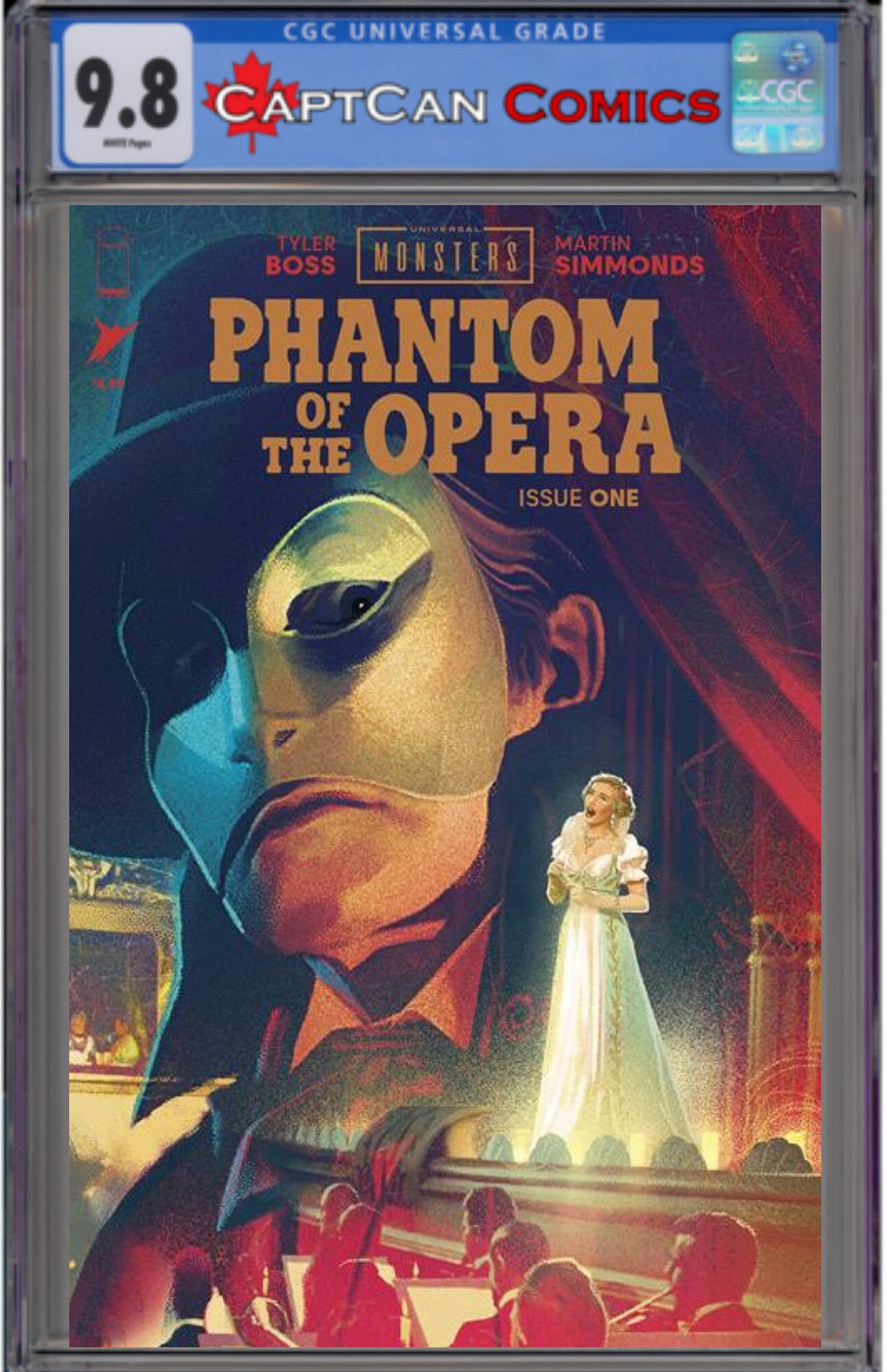 UNIVERSAL MONSTERS THE PHANTOM OF THE OPERA #1 (OF 4) CVR B JOSHUA MIDDLETON VAR