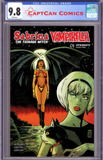 SABRINA THE TEENAGE WITCH VAMPIRELLA #1 CVR B FRANCESCO FRANCAVILLA VAR thumbnail