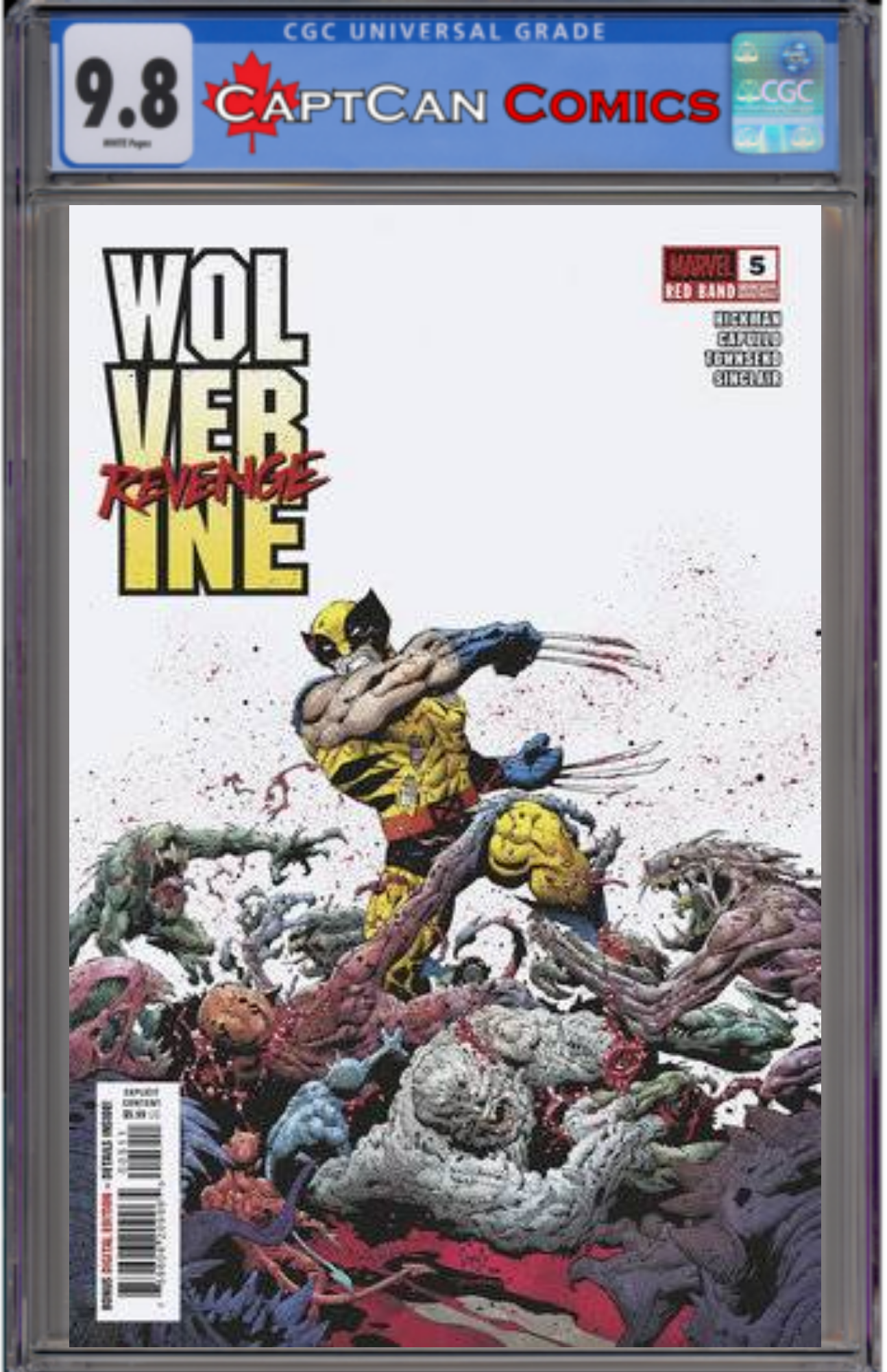 WOLVERINE REVENGE RED BAND #5 (OF 5) (POLYBAG)