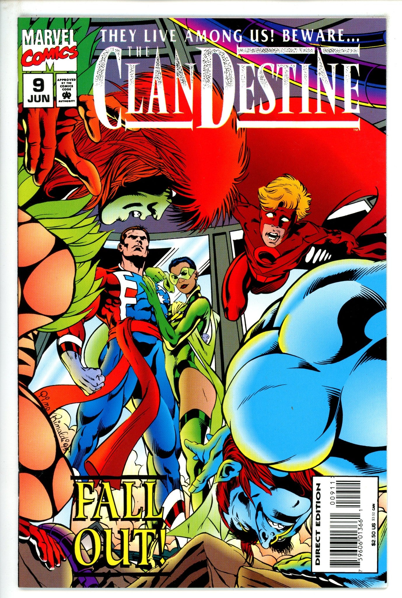 ClanDestine Vol 1 9 (1995)