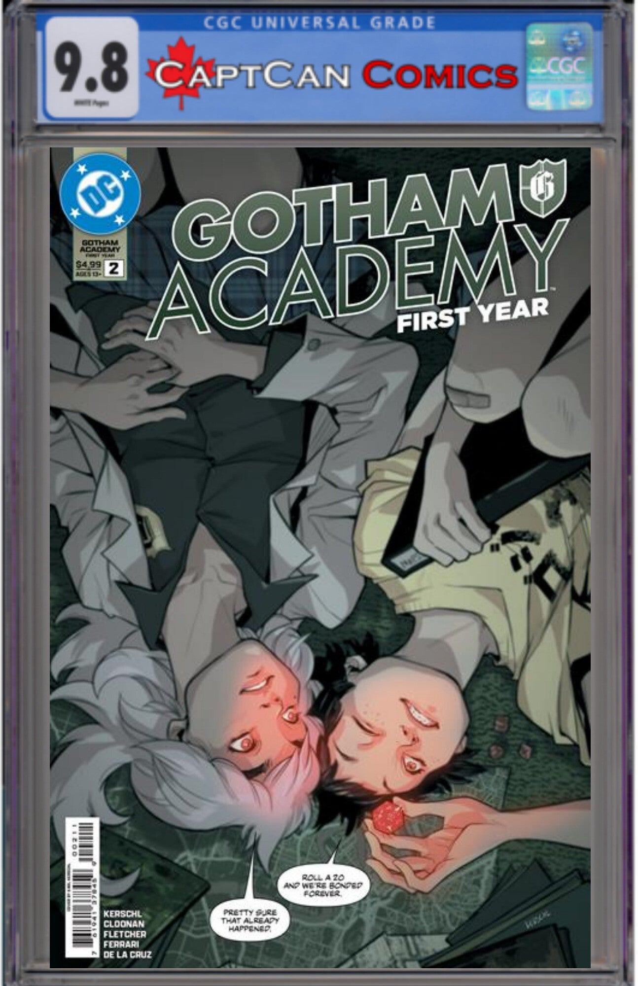 GOTHAM ACADEMY FIRST YEAR #2 (OF 6) CVR A KARL KERSCHL