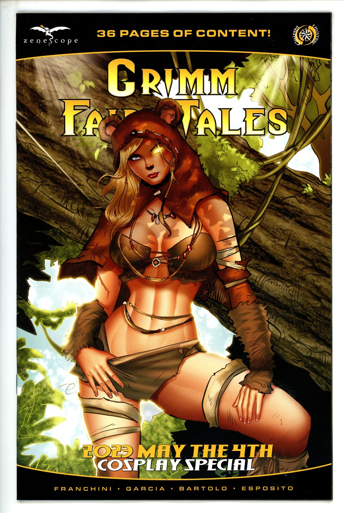 Grimm Fairy Tales Presents 2023 May 4th Cosplay Pinup Special 1 Ortiz Variant (2023)