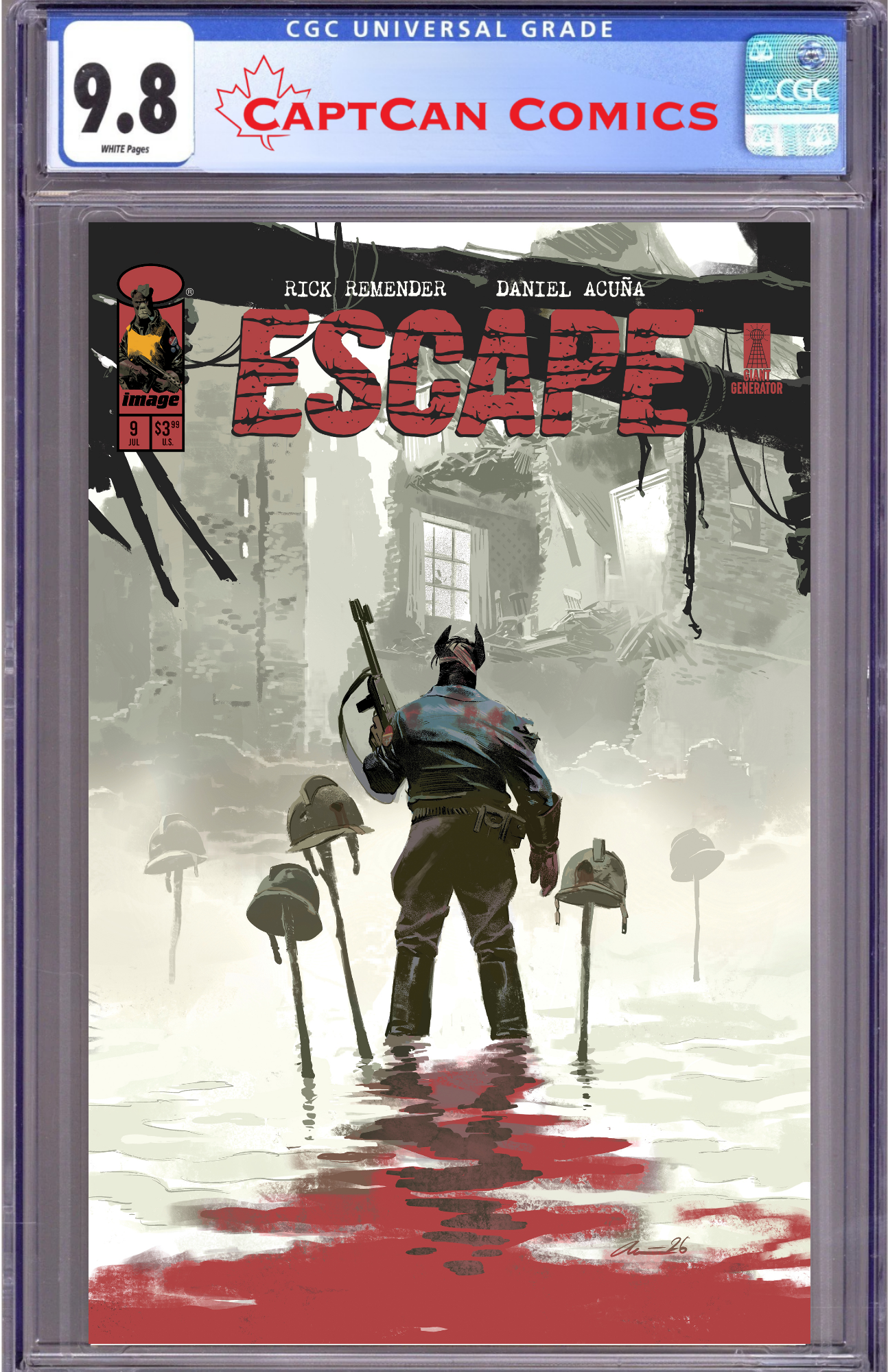 ESCAPE #9 CVR A DANIEL ACUNA