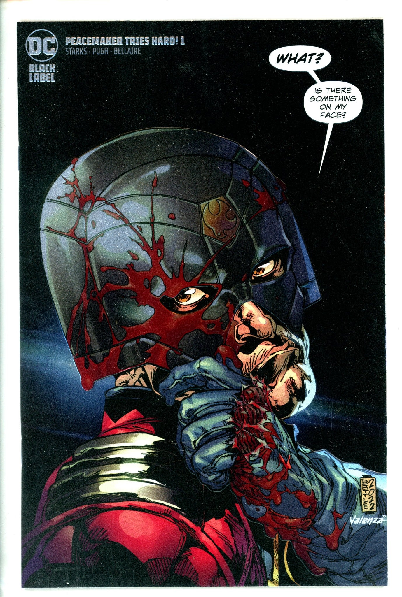 Peacemaker Tries Hard 1 Eric Foil Embossed Variant (2023)