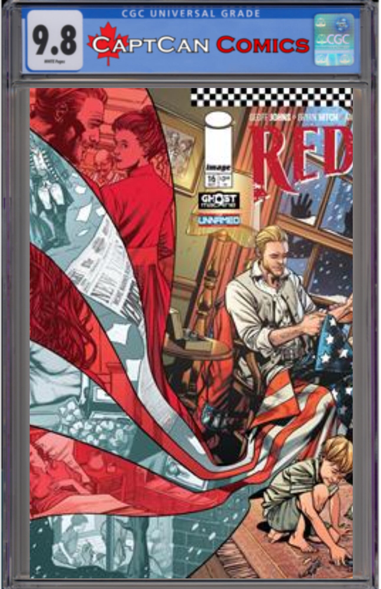 REDCOAT #16 CVR A BRYAN HITCH & BRAD ANDERSON WRAPAROUND