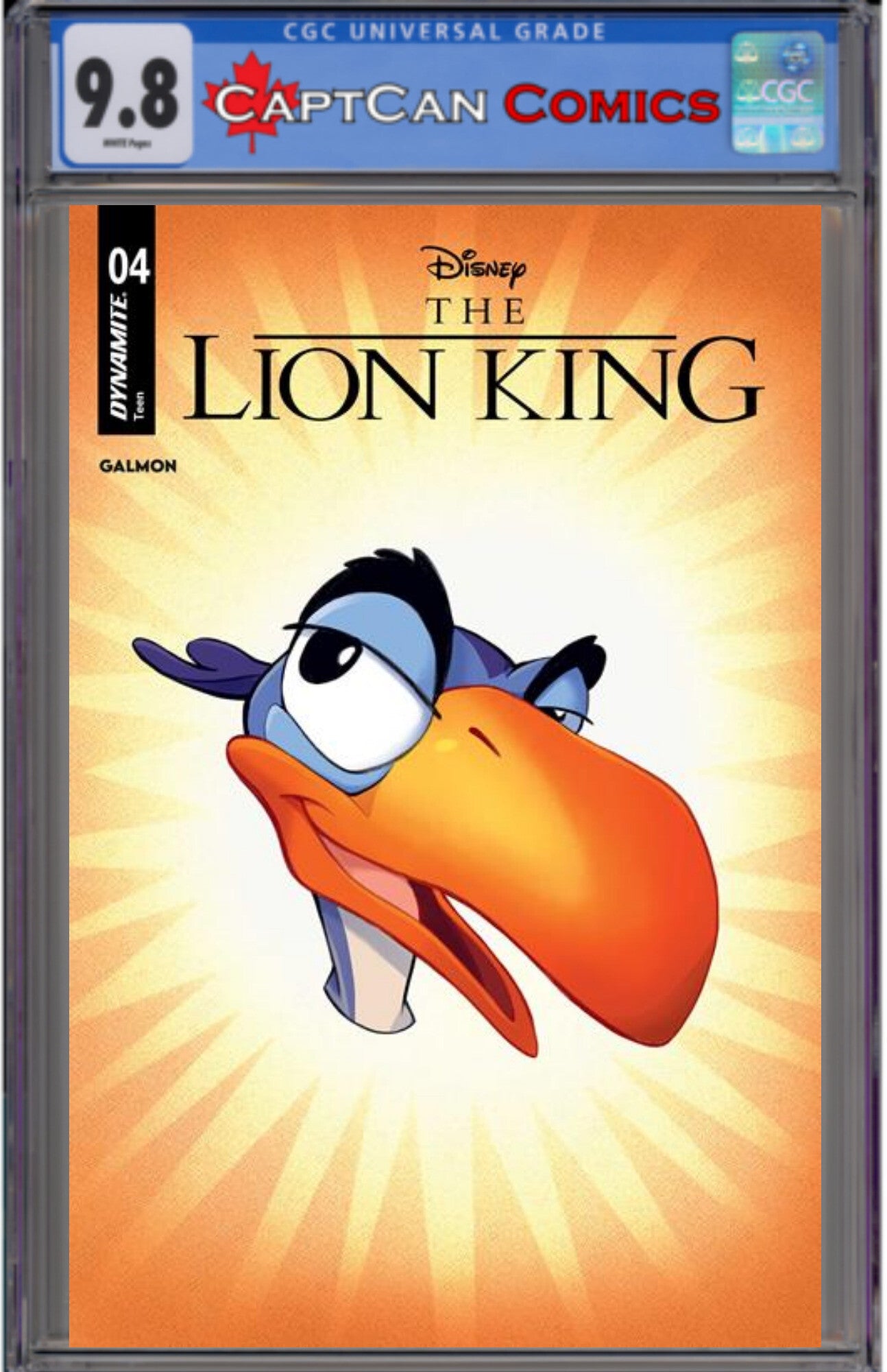 LION KING #4 CVR D CARTOON HEAD VAR