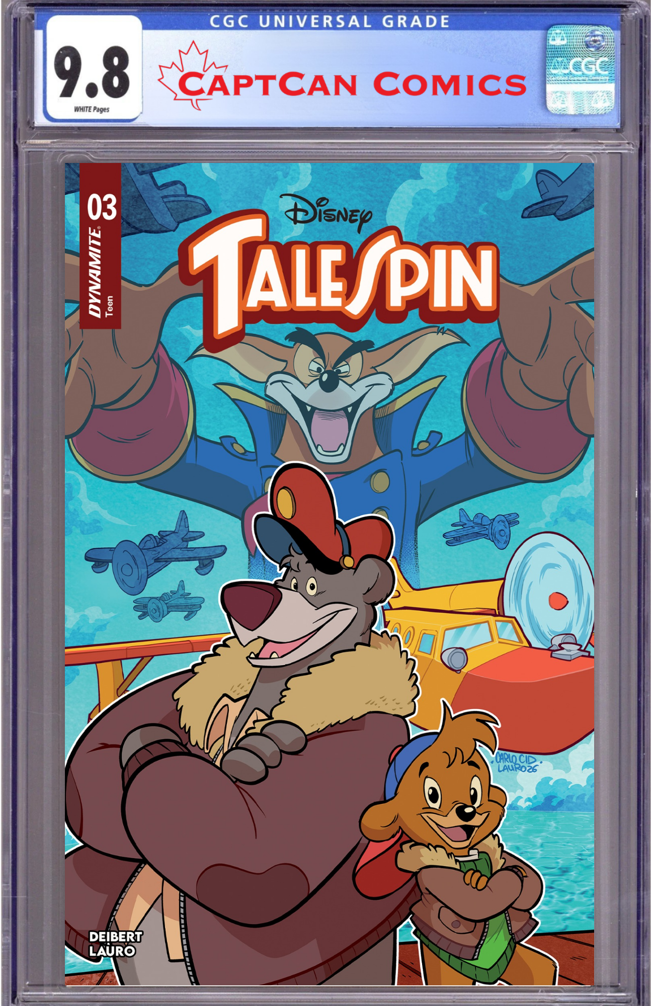 TALESPIN #3 CVR A CARLO LAURO