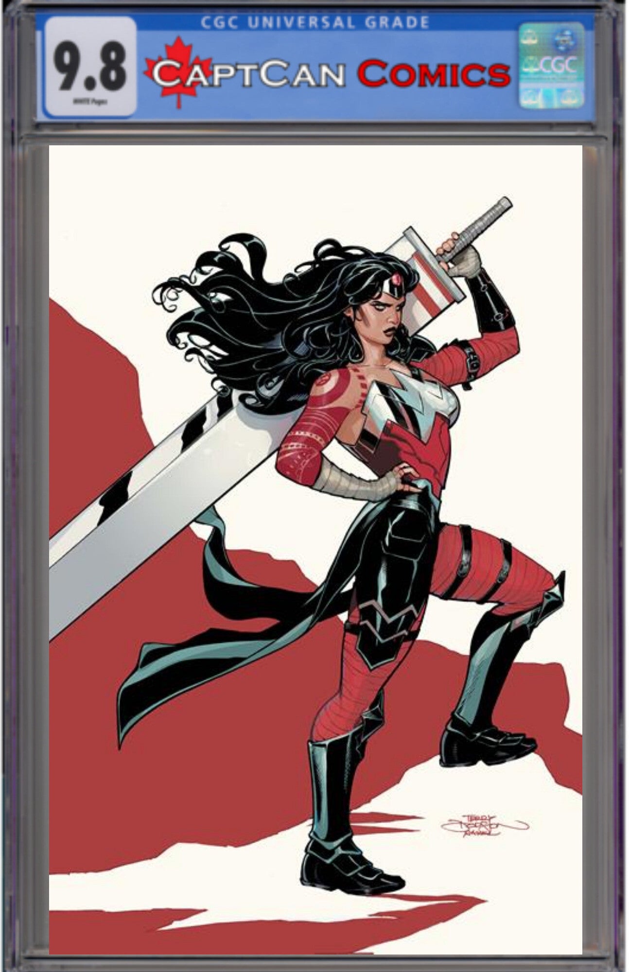 ABSOLUTE WONDER WOMAN #14 CVR C TERRY DODSON CARD STOCK VAR