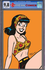 ARCHIE COMICS 85TH ANNIVERSARY PRESENTS BETTY & VERONICA PIN UP SPECIAL #1 (ONE SHOT) CVR E DAN DECARLO FOIL VERONICA VAR thumbnail
