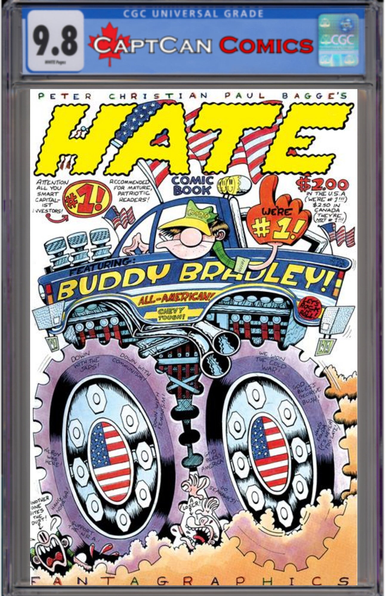 HATE #1 FACSIMILE EDITION (MR)