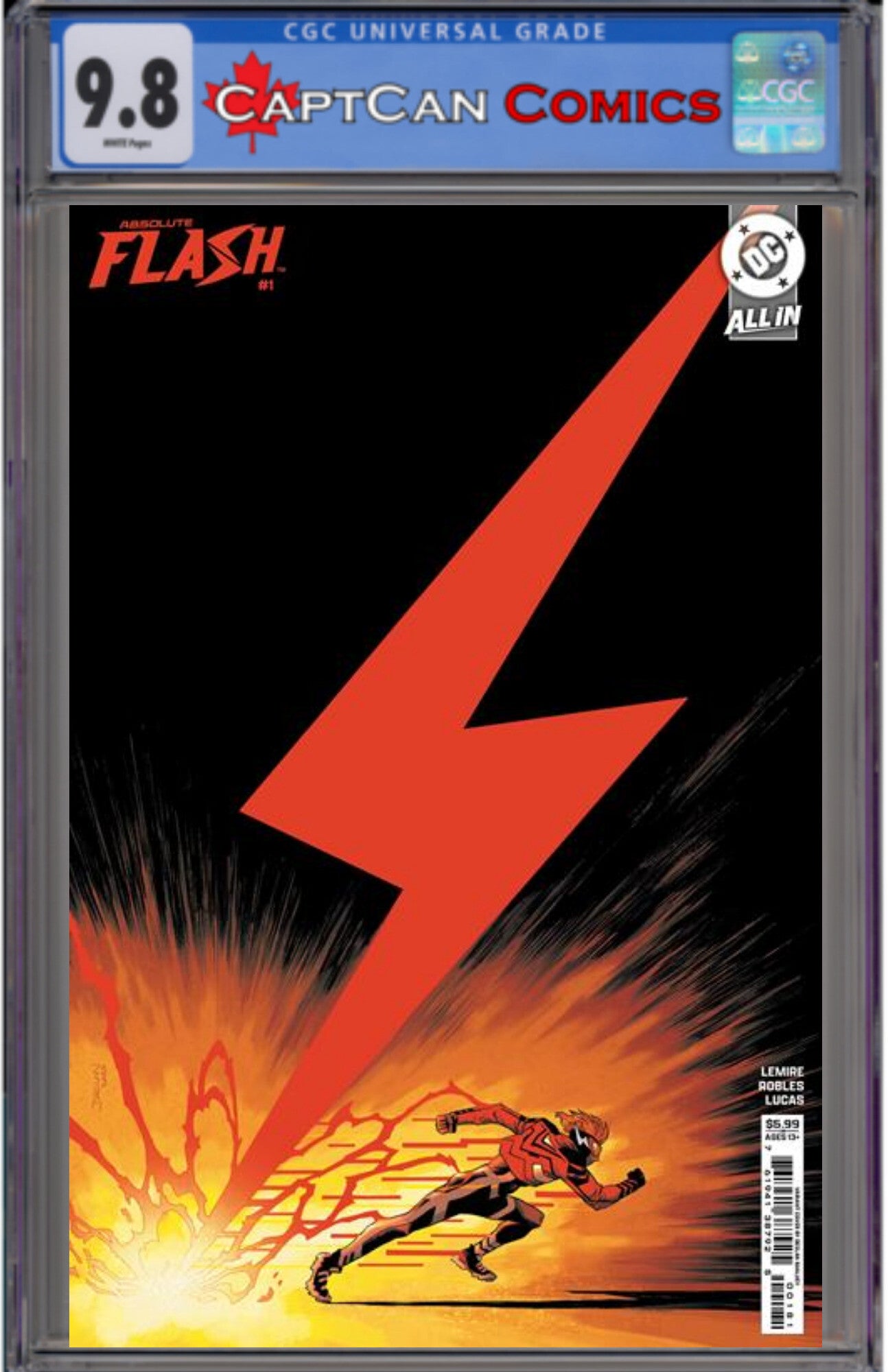 ABSOLUTE FLASH #1 CVR E DECLAN SHALVEY CARD STOCK VAR
