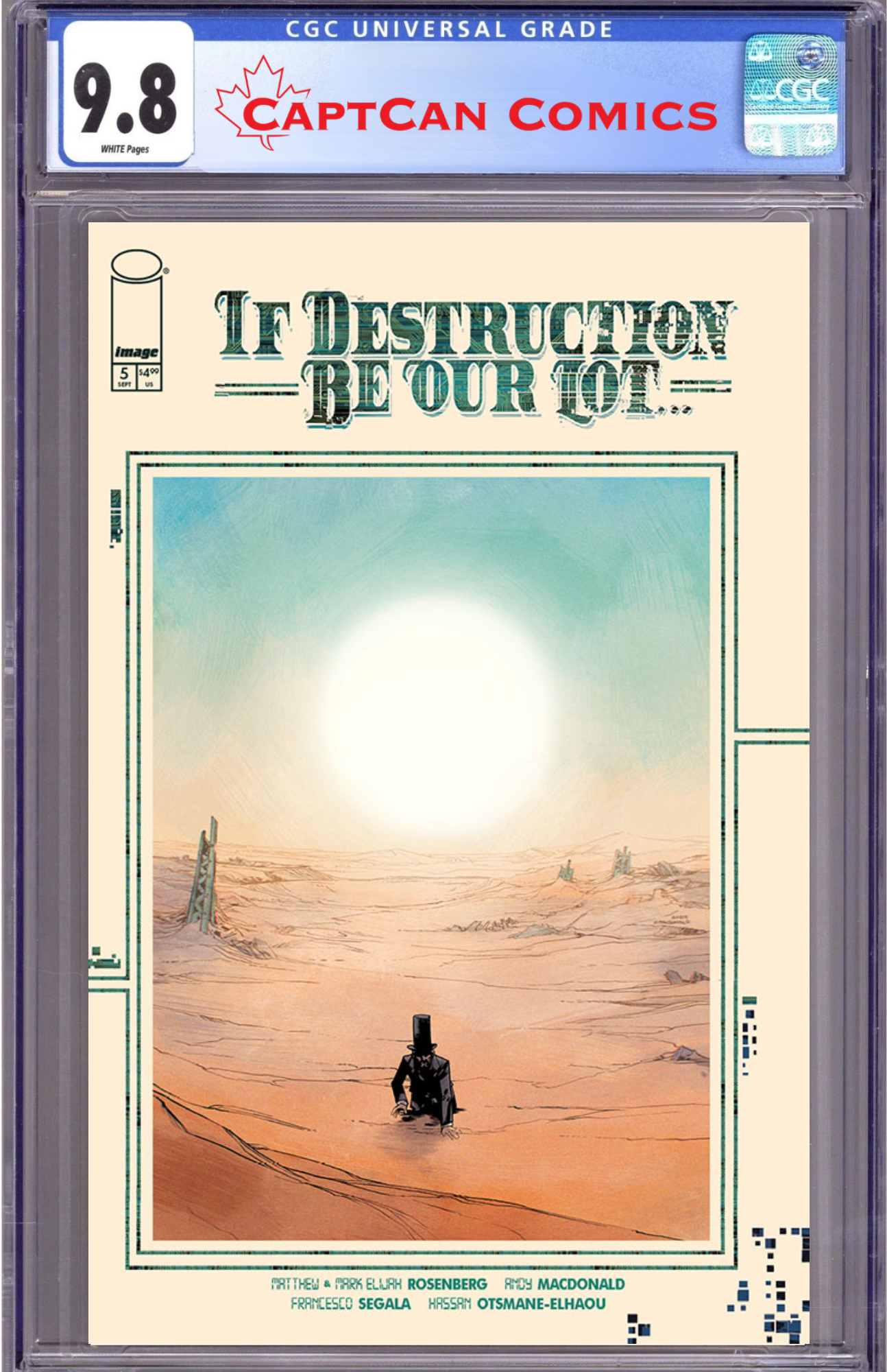 IF DESTRUCTION BE OUR LOT #5 CVR A ANDY MACDONALD & FRANCESCO SEGALA (MR)
