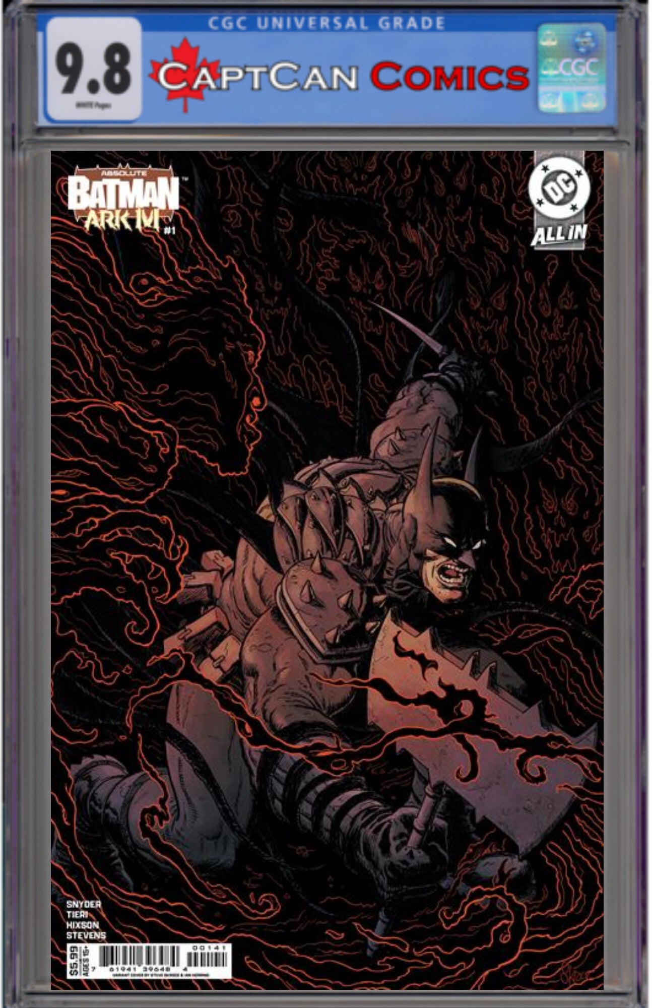 ABSOLUTE BATMAN ARK-M SPECIAL #1 (ONE SHOT) CVR D STEVE SKROCE CARD STOCK VAR