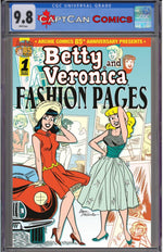 ARCHIE COMICS 85TH ANNIVERSARY PRESENTS BETTY & VERONICA FASHION PAGES (ONE-SHOT) CVR A DAN DECARLO thumbnail