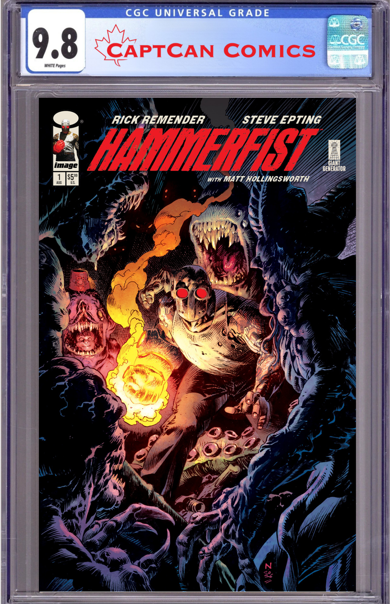 HAMMERFIST #1 CVR C NIC KLEIN VAR (MR)