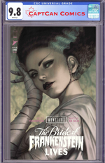UNIVERSAL MONSTERS BRIDE OF FRANKENSTEIN LIVES #1 (OF 4) CVR J STANLEY ARTGERM LAU FOIL VAR thumbnail