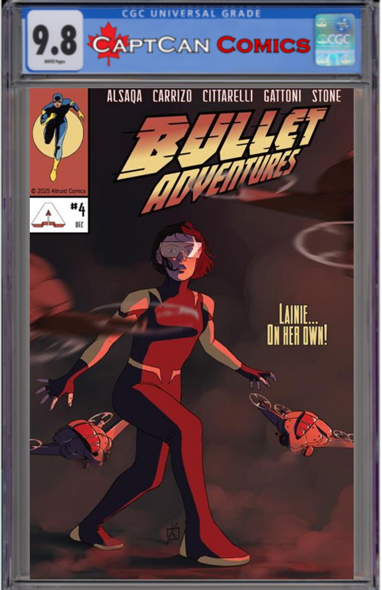 BULLET ADVENTURES #4 CVR B LARA KANE VAR