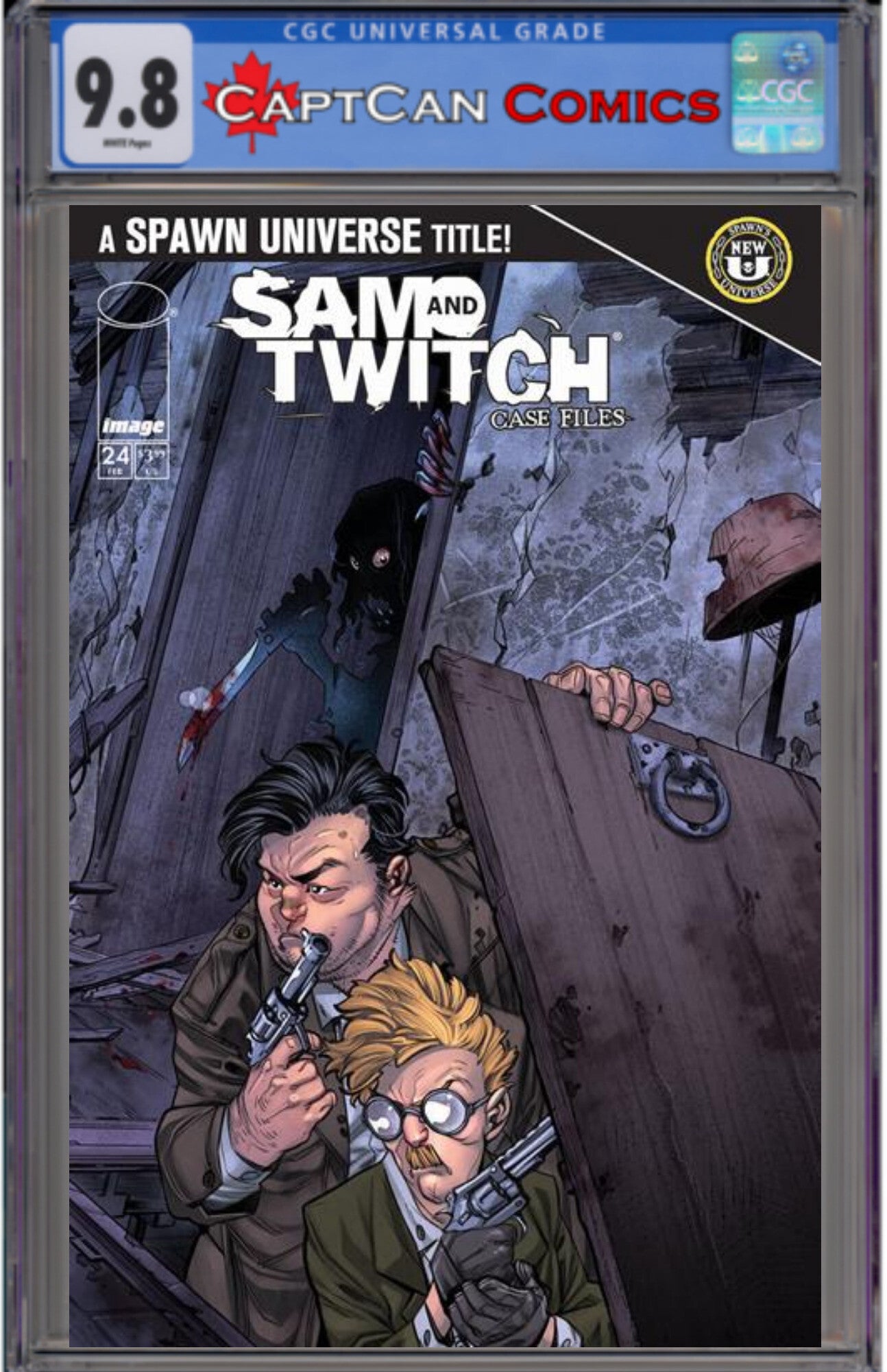 SPAWN SAM AND TWITCH CASE FILES #24 CVR A IG GUARA