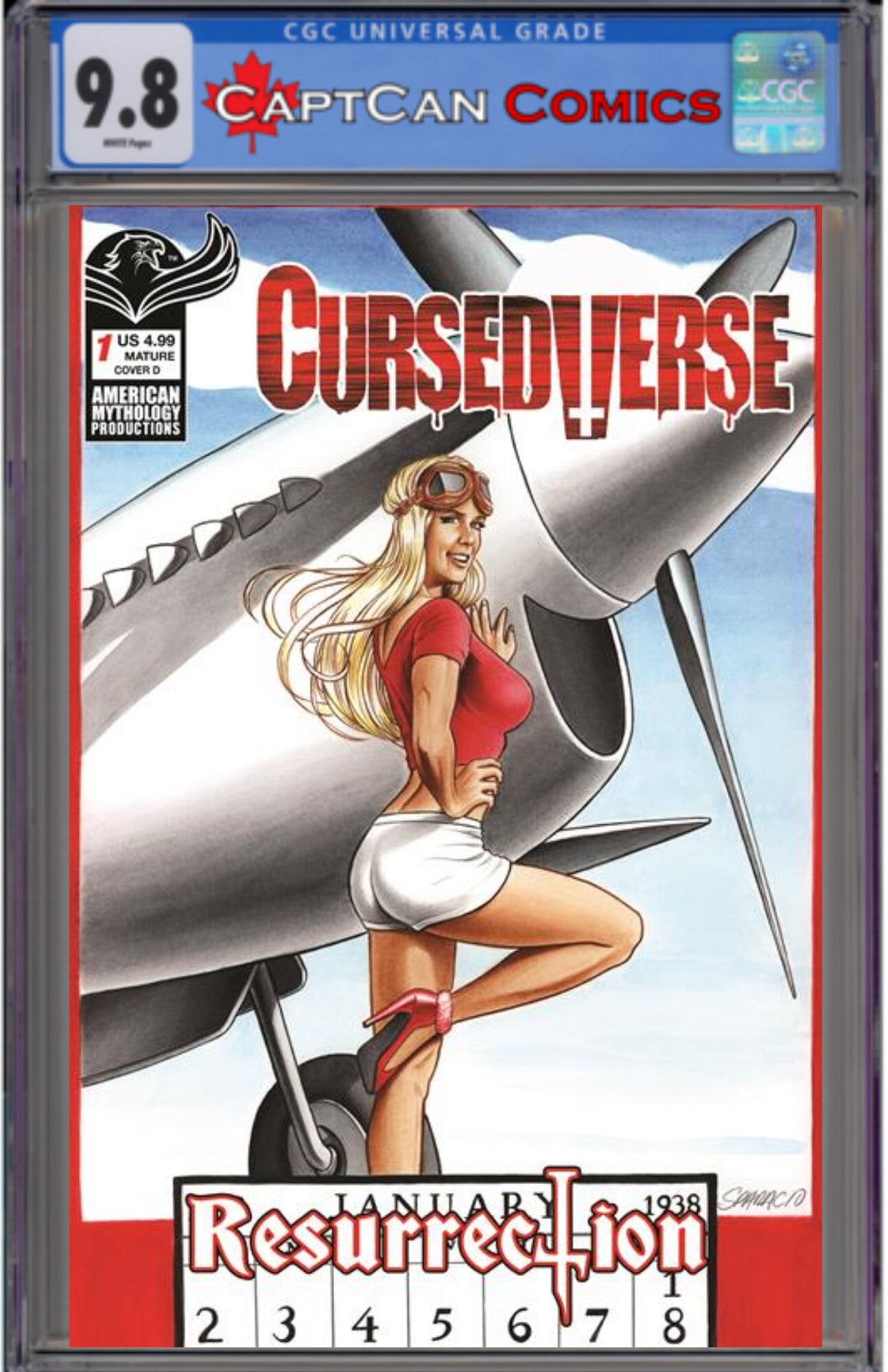 CURSEDVERSE RESURRECTION #1 CVR D MARK SPARACIO VAR
