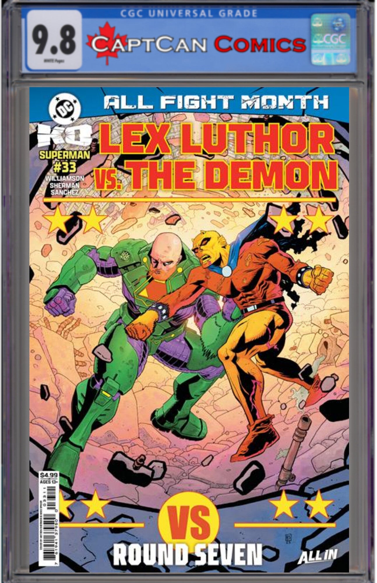 SUPERMAN #33 CVR A HAYDEN SHERMAN (DC K.O.)