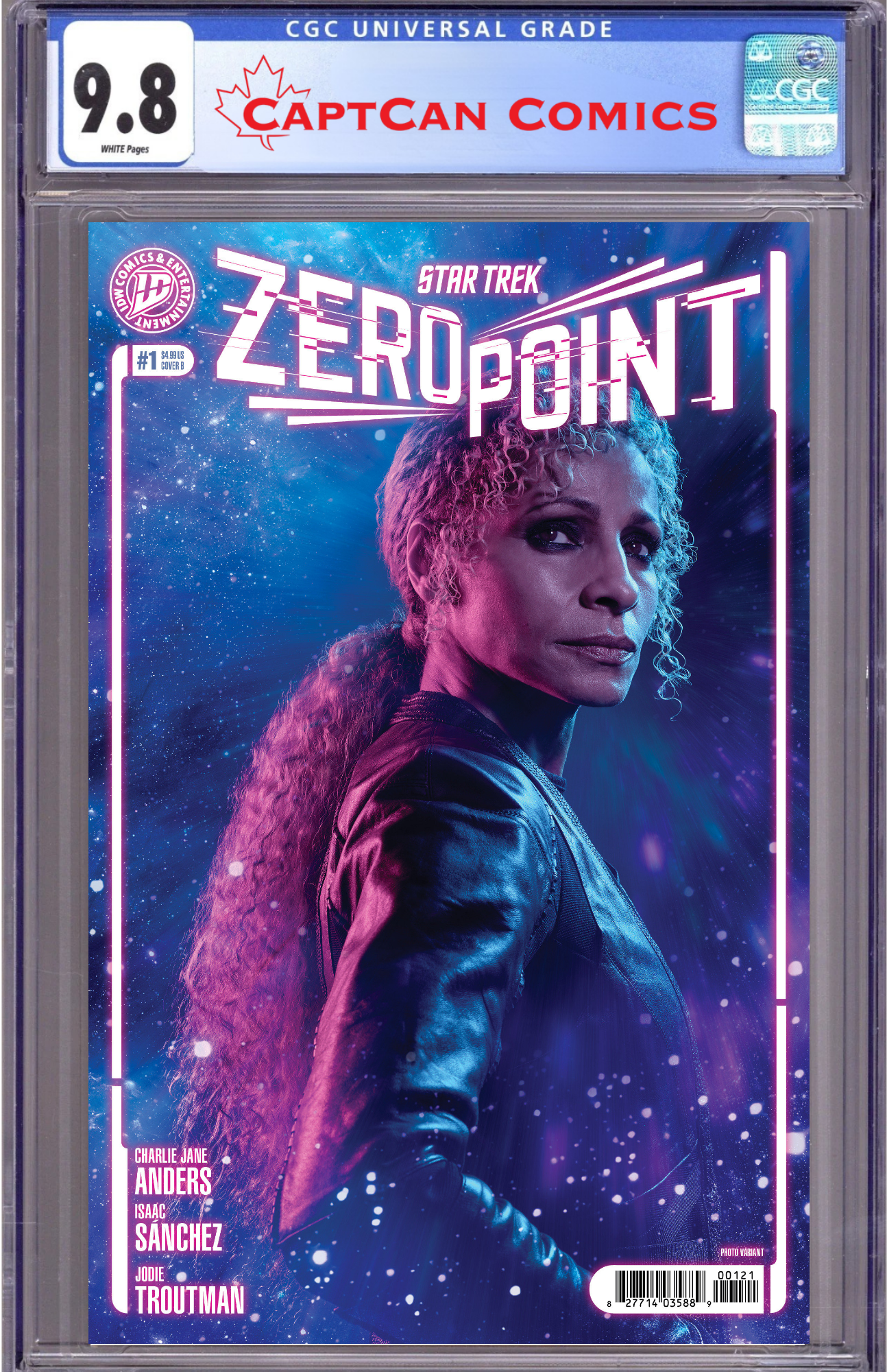 STAR TREK: ZERO POINT #1 VARIANT B (PHOTO VARIANT)