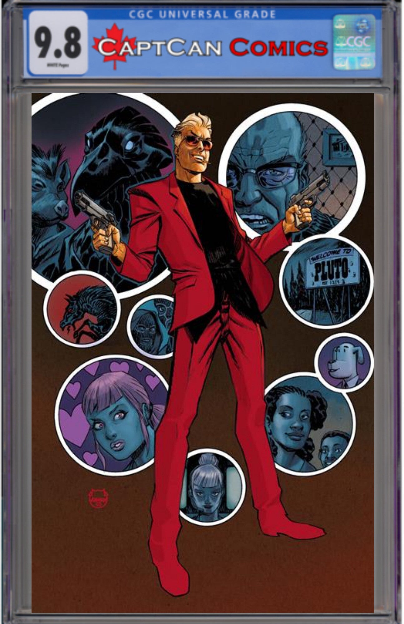 END OF LIFE #1 CVR D DAVE JOHNSON CARD STOCK VAR (MR)