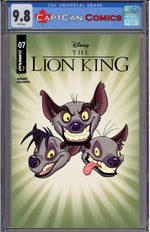 LION KING #7 CVR D CARTOON HEAD VAR thumbnail