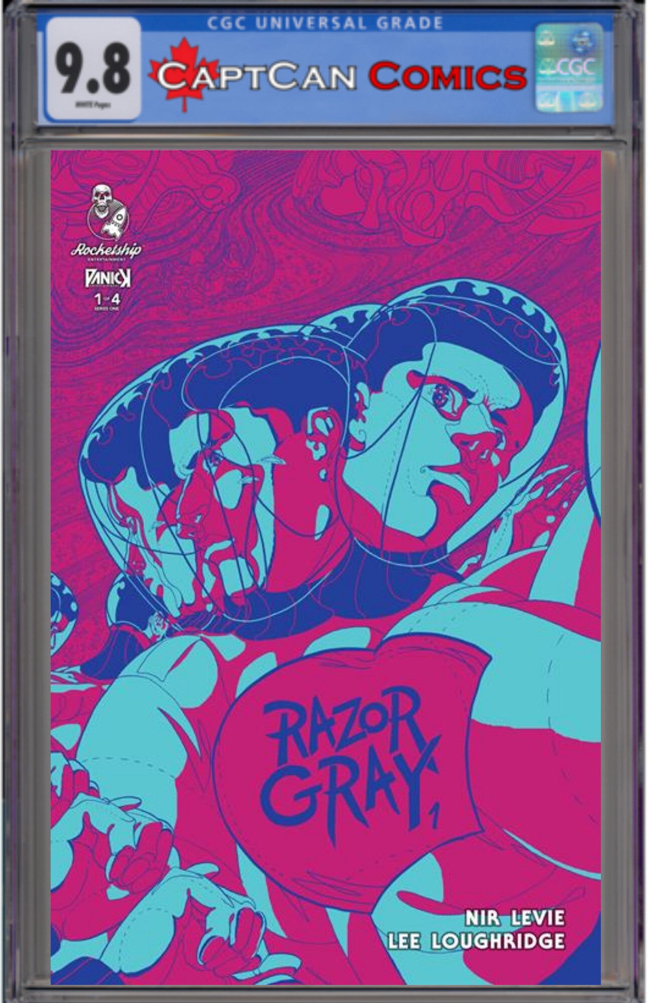 RAZOR GRAY #1 (OF 4) CVR A NIR LEVIE (MR)