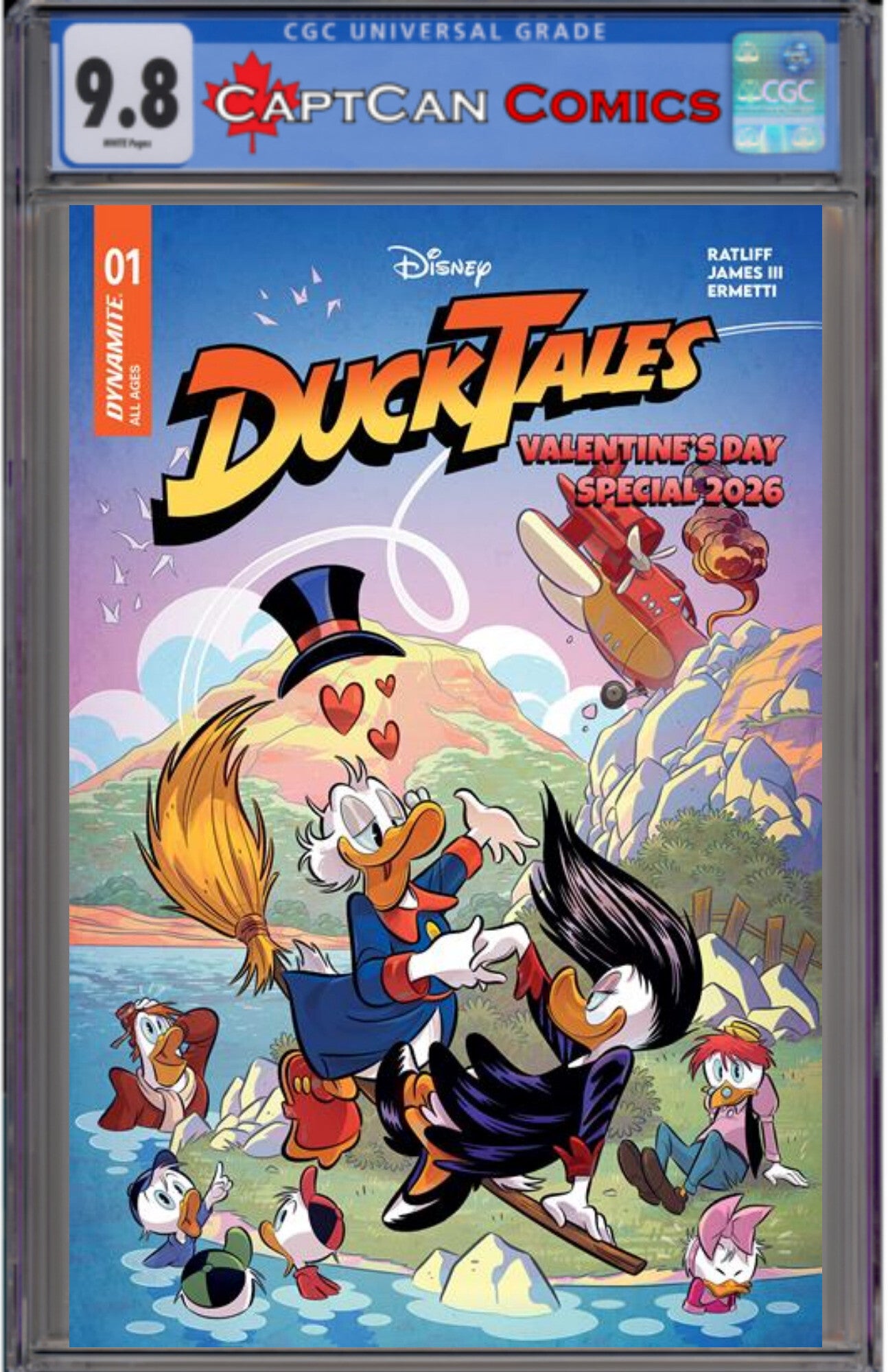 DUCKTALES VALENTINES DAY SPECIAL 2026 #1 (ONE SHOT) CVR D LIBERO ERMETTI VAR