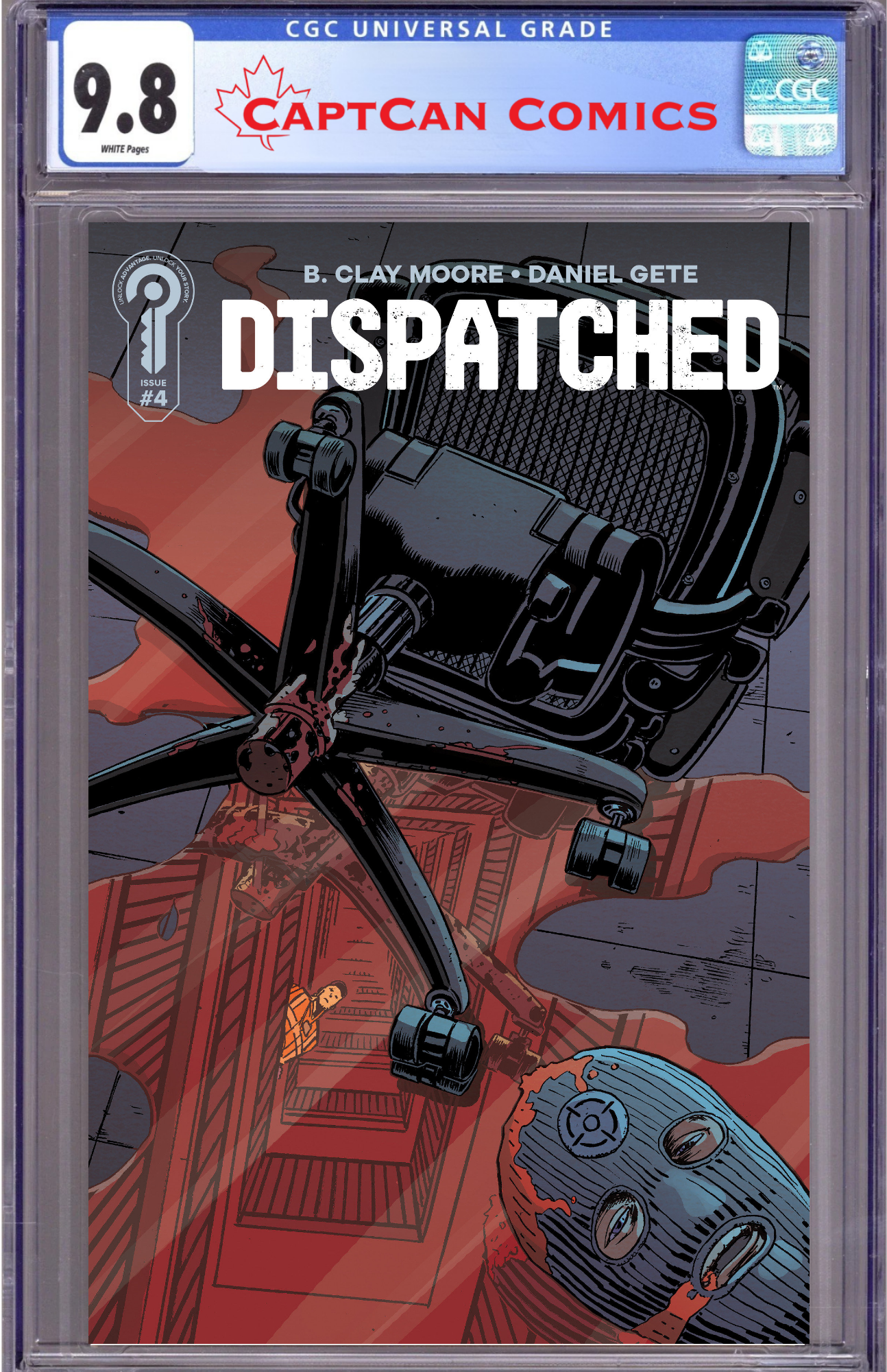 DISPATCHED #4 COVER B DAVID LAPHAM