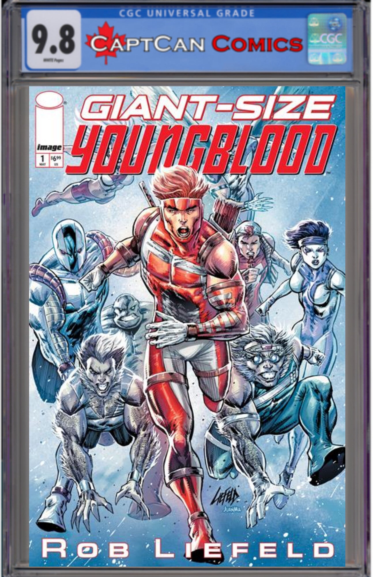 GIANT SIZE YOUNGBLOOD (ONE SHOT) CVR A ROB LIEFELD