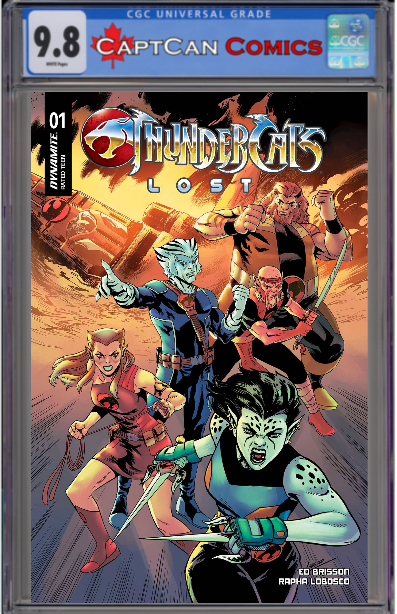 THUNDERCATS LOST #1 CVR S FOC LOBOSCO ORIGINAL (C: 1-0-0)