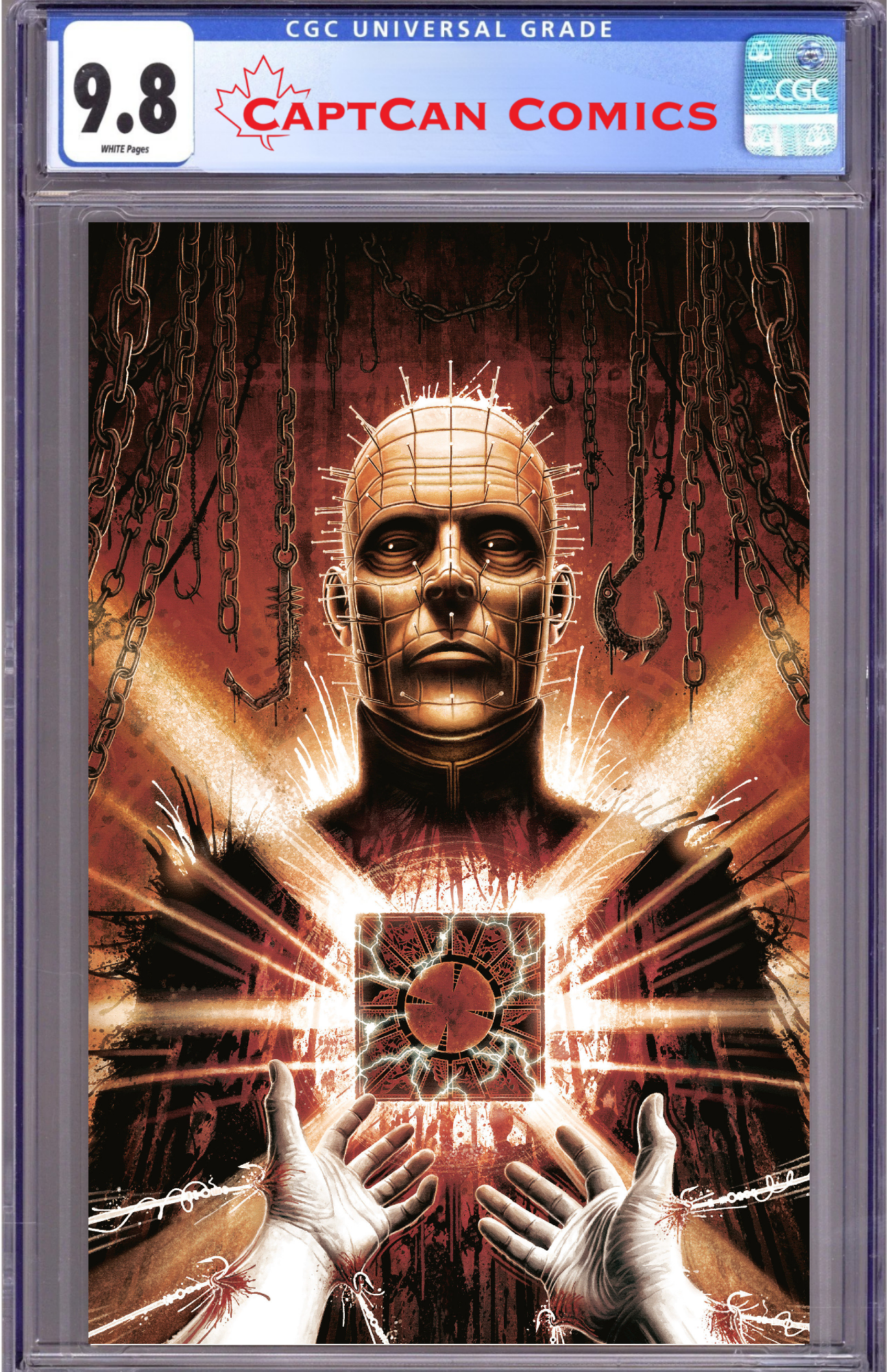 HELLRAISER: RESURRECTIONS - NEW WOUNDS #1 F UNLIMITED VARIANT (FULL ART, SIMPSON)