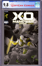 X-O MANOWAR: BLACK, WHITE & GOLD #2 VARIANT B (RIBIC BLACK, WHITE & GOLD VARIANT) thumbnail