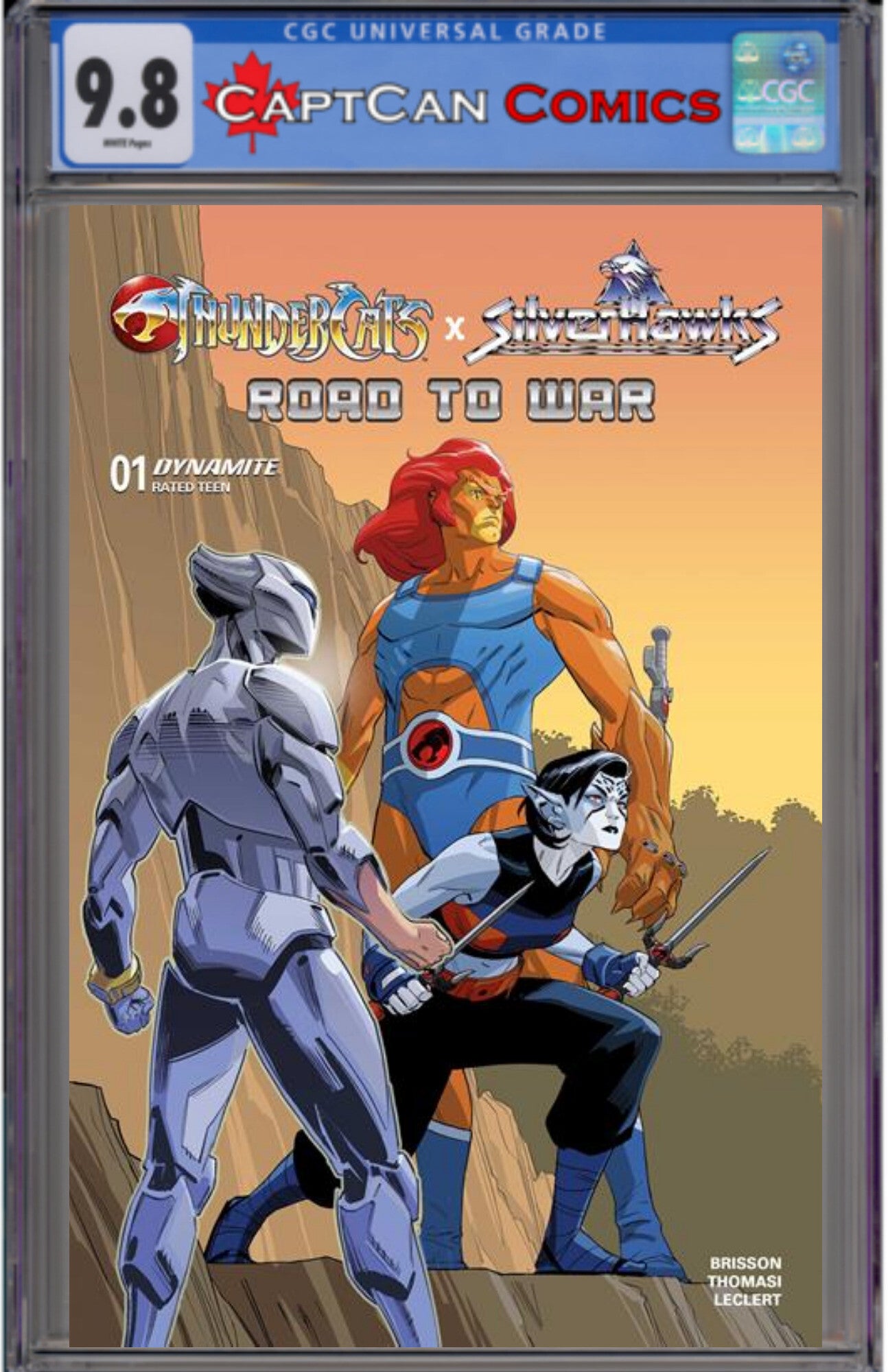 THUNDERCATS X SILVERHAWKS ROAD TO WAR (ONE SHOT) CVR C FABIO FAILLA VAR