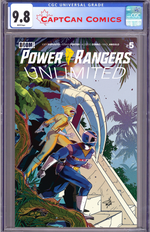 POWER RANGERS UNLIMITED #5 B VARIANT (DRESSED, CARLINI) thumbnail
