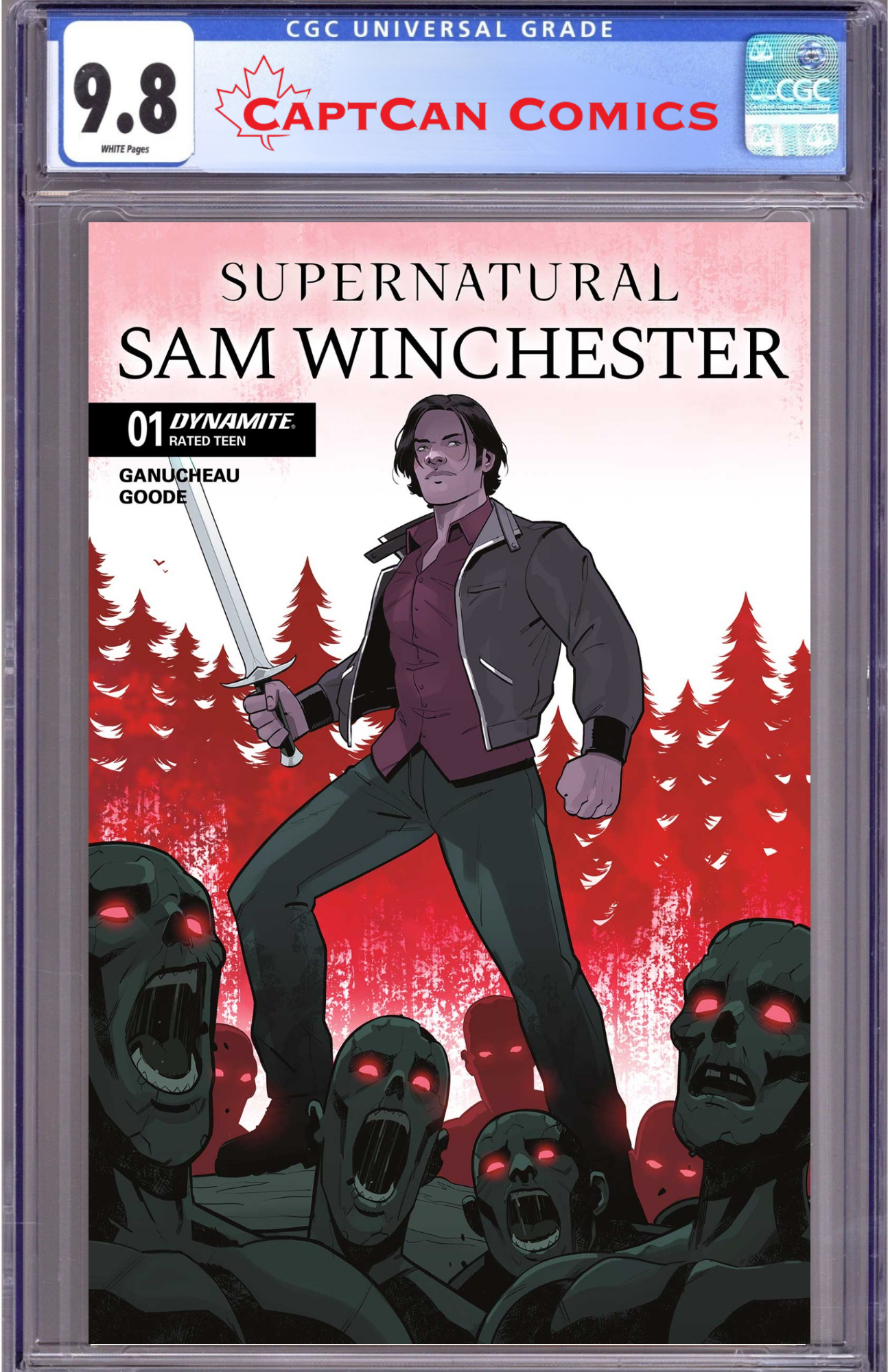 SUPERNATURAL SAM WINCHESTER #1 CVR C STEPHEN BYRNE VAR
