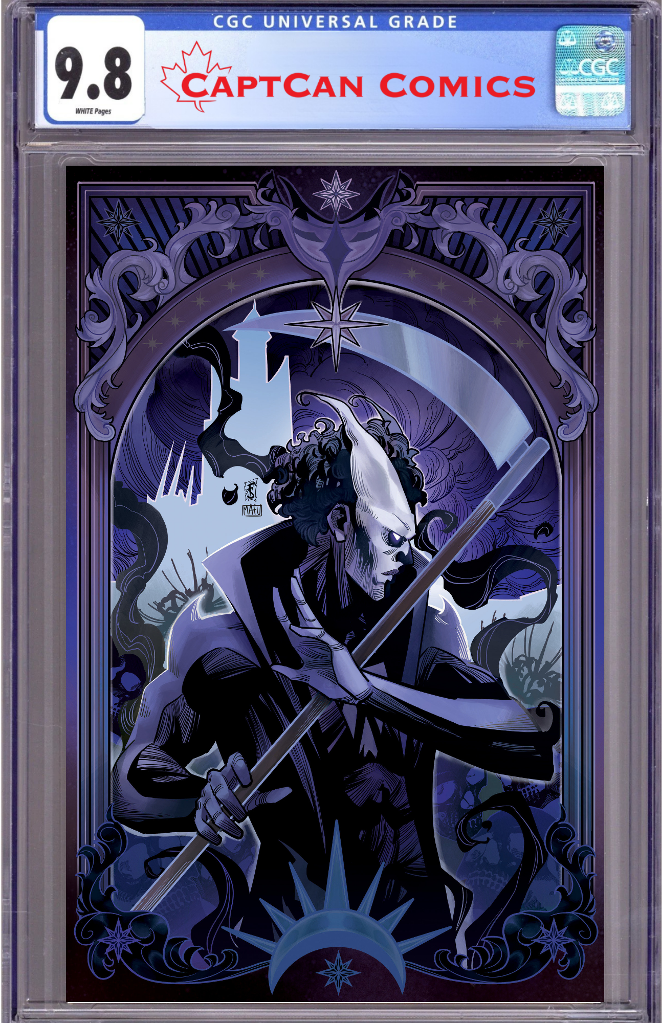 VALIANT BEYOND: TALES OF THE SHADOWMAN FINALE--DARQUE LEGACY VARIANT B (SABBATINI FULL ART TAROT VARIANT)