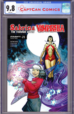 SABRINA THE TEENAGE WITCH VAMPIRELLA #1 CVR G ERIC POWELL FOIL VAR thumbnail